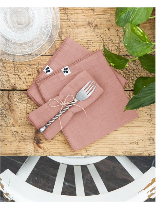 Lot de 3 serviettes – double gaze de coton - gaïa - Kiabi Lot de 3 serviettes – double gaze de coton - gaïa - Kiabi