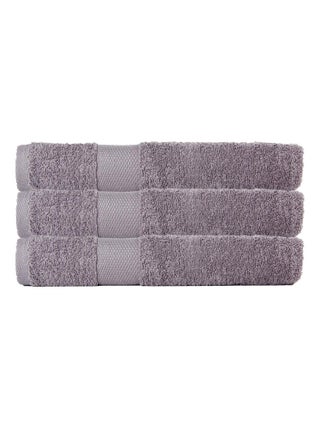 Lot De 3 Serviettes Éponge 50*90 Cm 500 Gr/m2