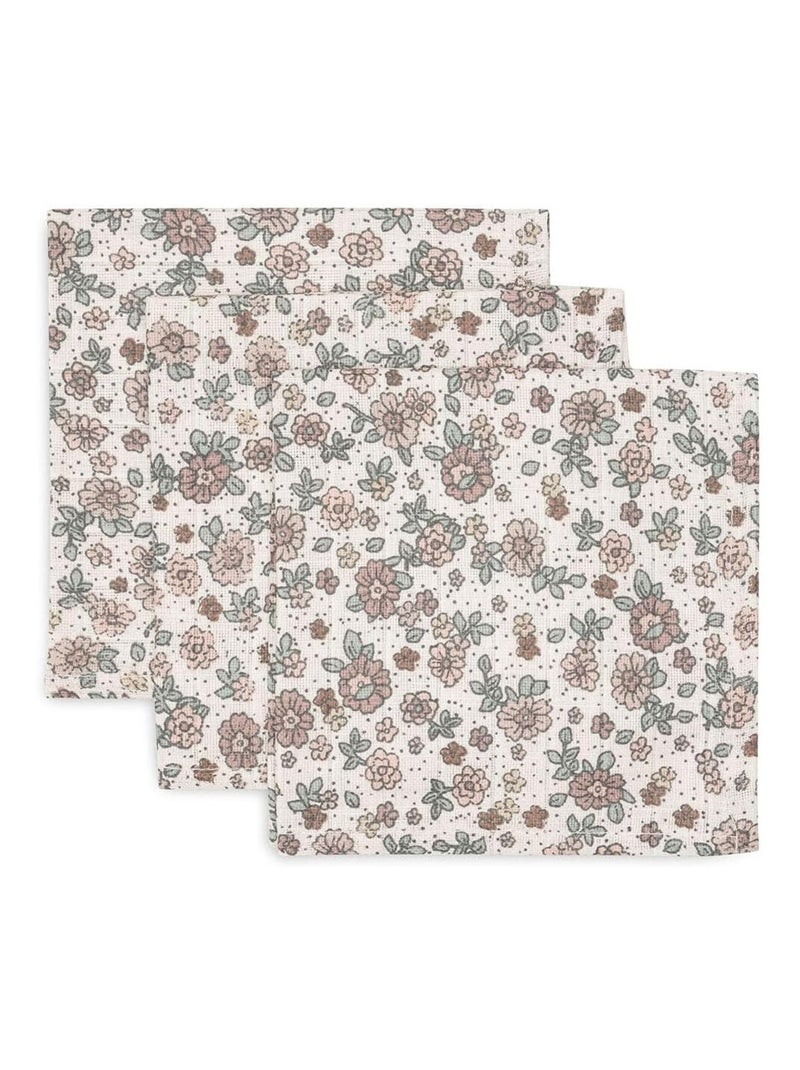 Eminza Lot De 3 Serviettes Gaze De Coton (40 X 40 Cm) Vickie Noire En Ligne | Maison Et Jardin