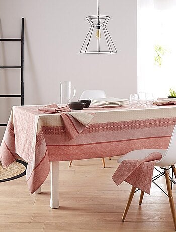 Lot de 3 serviettes jacquard Charleston