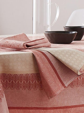 Lot de 3 serviettes jacquard Charleston