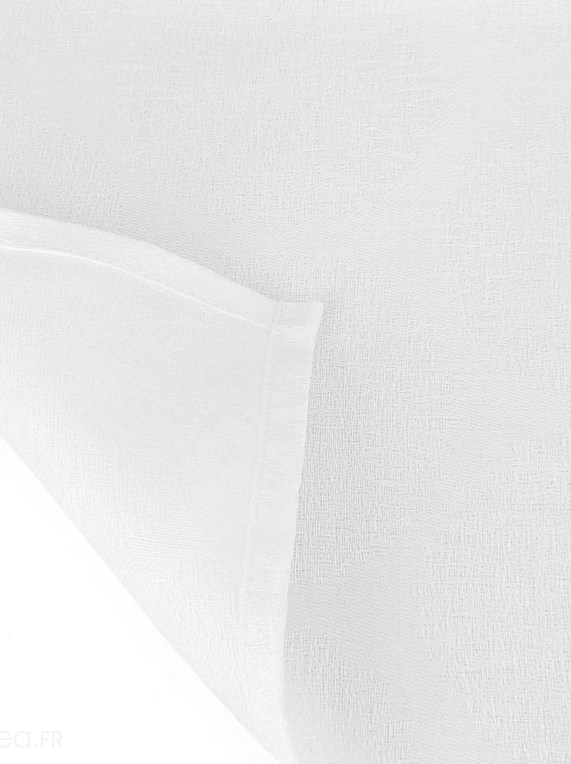 Lot de 3 serviettes table coton HÉLIOS Blanc - Kiabi