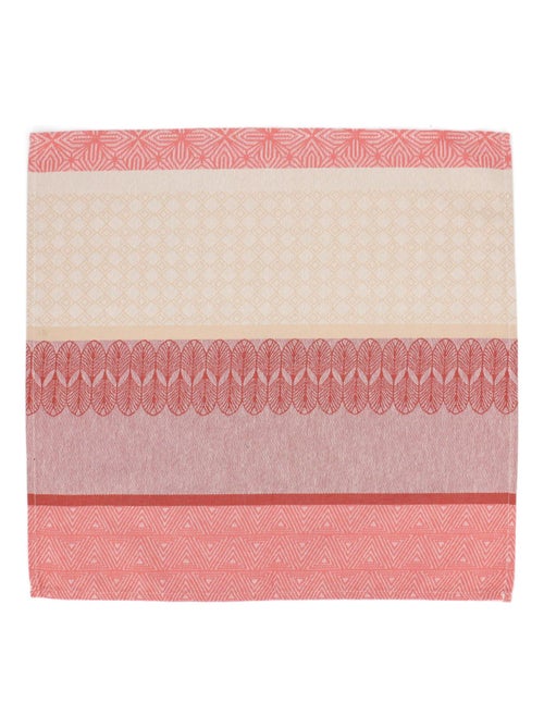 Lot de 3 serviettes table Jacquard CHARLESTON - Kiabi