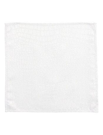 Lot de 3 serviettes table Jacquard LOUNGE