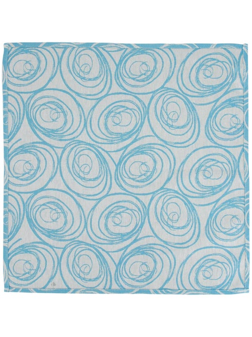 Lot de 3 serviettes table Jacquard SPIRALE - Kiabi