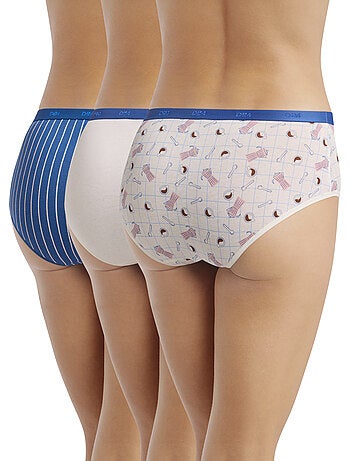 Lot de 3 Shorties Les Pockets Coton