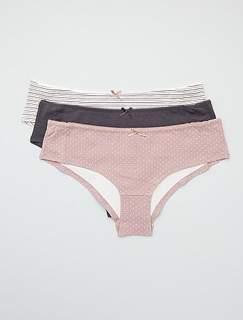 Lot de 3 shorties éco-conçus