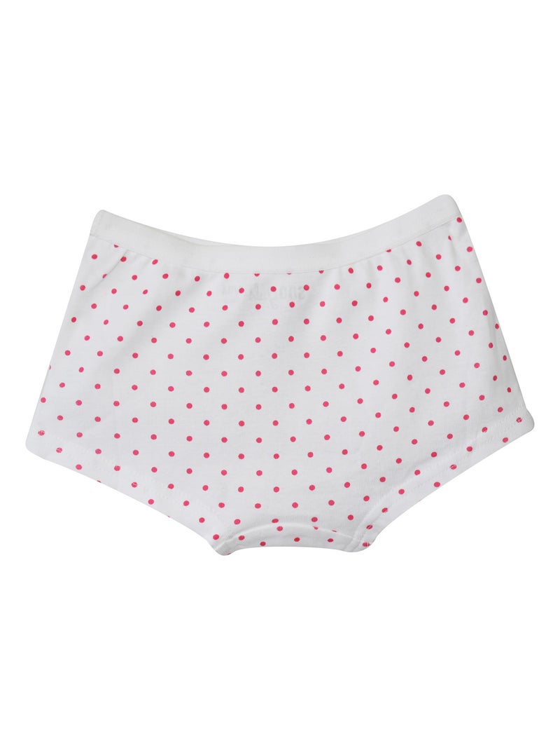 LOT DE 3 SHORTIES ENFANT EDINA Rose - Kiabi