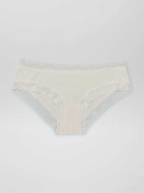 Lot de 3 shorties fines côtes - Kiabi