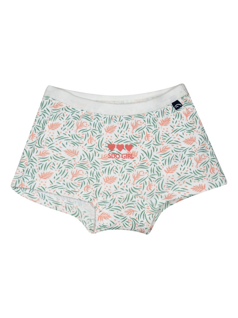 LOT DE 3 SHORTIES JUNIE ENFANT Rose - Kiabi