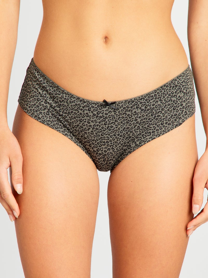 Lot de 3 shorties Léopard - Kiabi