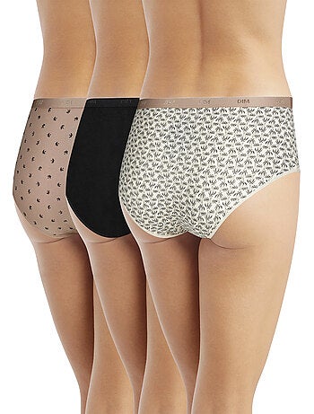 Lot de 3 Shorties Les Pockets Coton