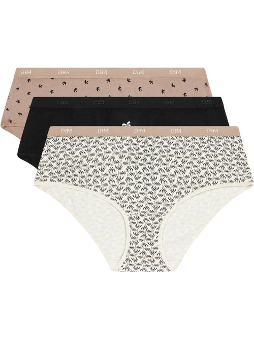 Lot de 3 Shorties Les Pockets Coton - Kiabi