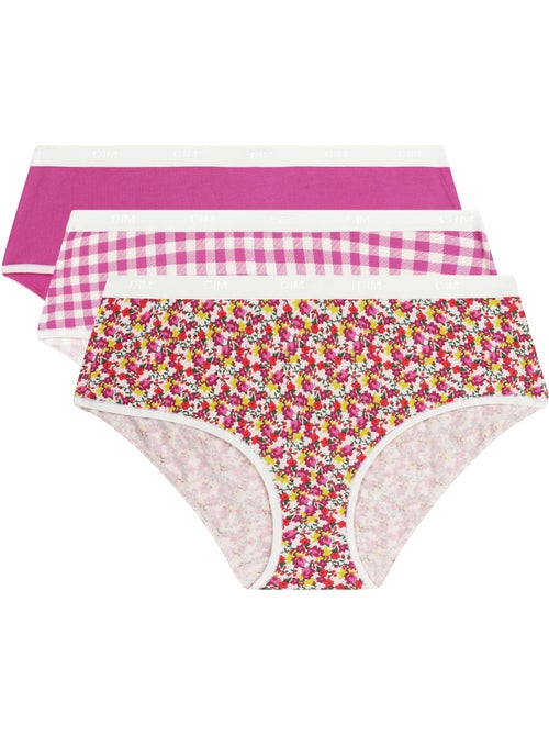 Lot de 3 Shorties Les Pockets Coton - Kiabi