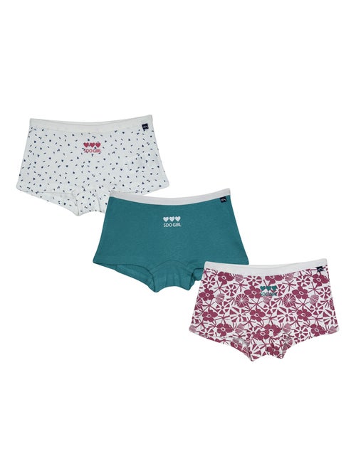 LOT DE 3 SHORTIES MILANA ENFANT - Kiabi