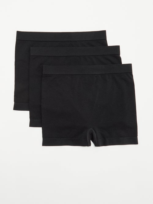Lot de 3 shorties sans couture - Kiabi