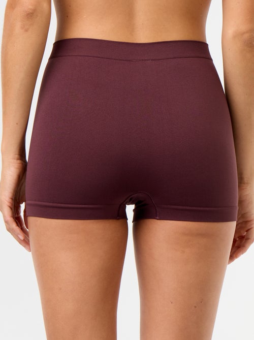 Lot de 3 shorties sans couture - Kiabi