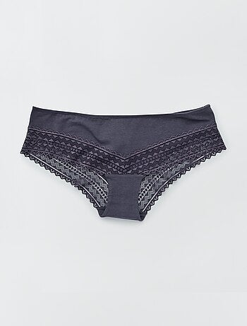 Lot de 3 shorty avec dentelle