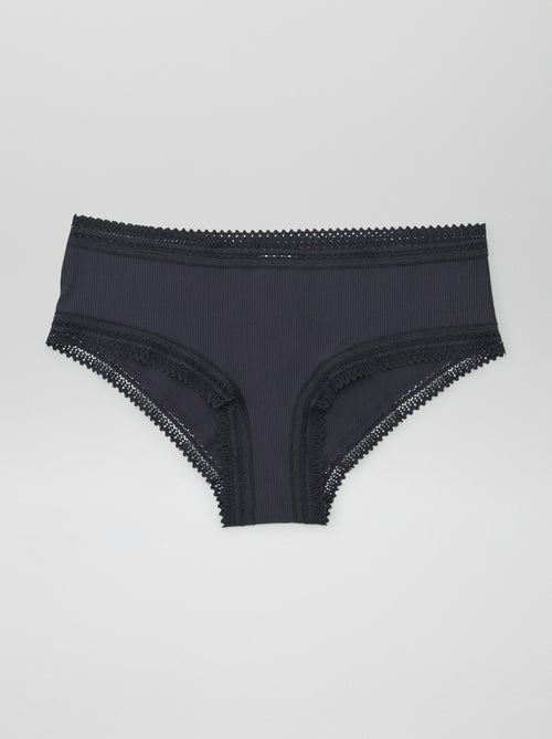 Lot de 3 shorty côtelés - Kiabi