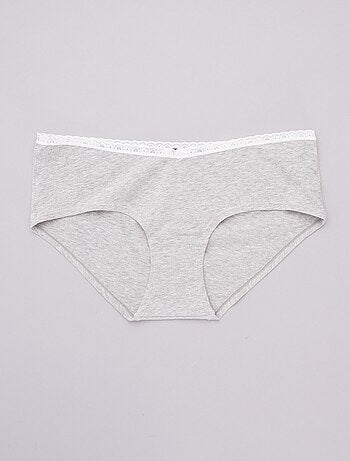 Lot de 3 shorty de maternité 'eco-conception' - Kiabi