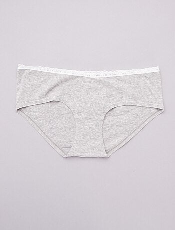 Lot de 3 shorty de maternité 'eco-conception' - Kiabi