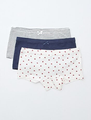 Lot de 3 shortys