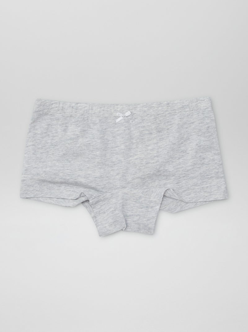 Lot de 3 shortys Blanc/noir - Kiabi
