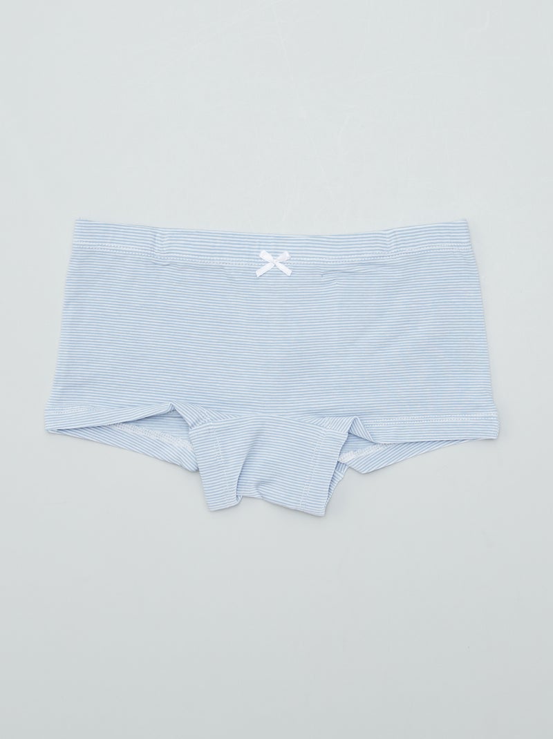 Lot de 3 shortys Bleu - Kiabi