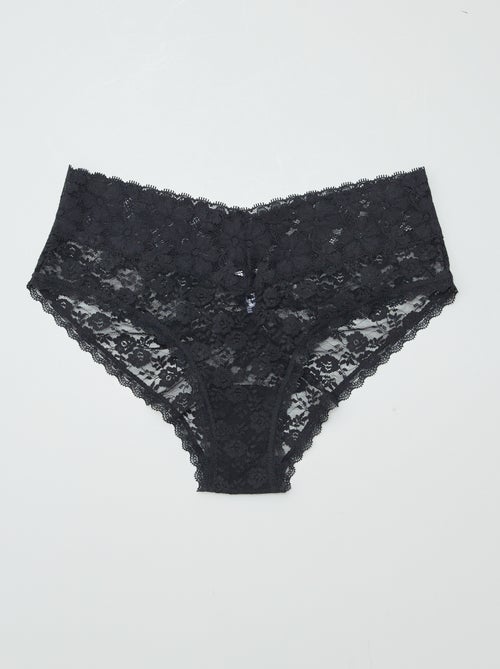 Lot de 3 shortys en dentelle - Kiabi