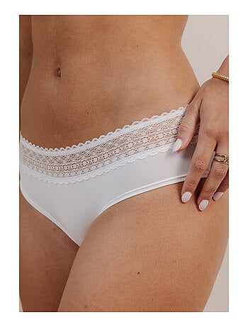Lot de 3 shortys en microfibre et dentelle
