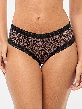 Lot de 3 shortys en microfibre imprimé