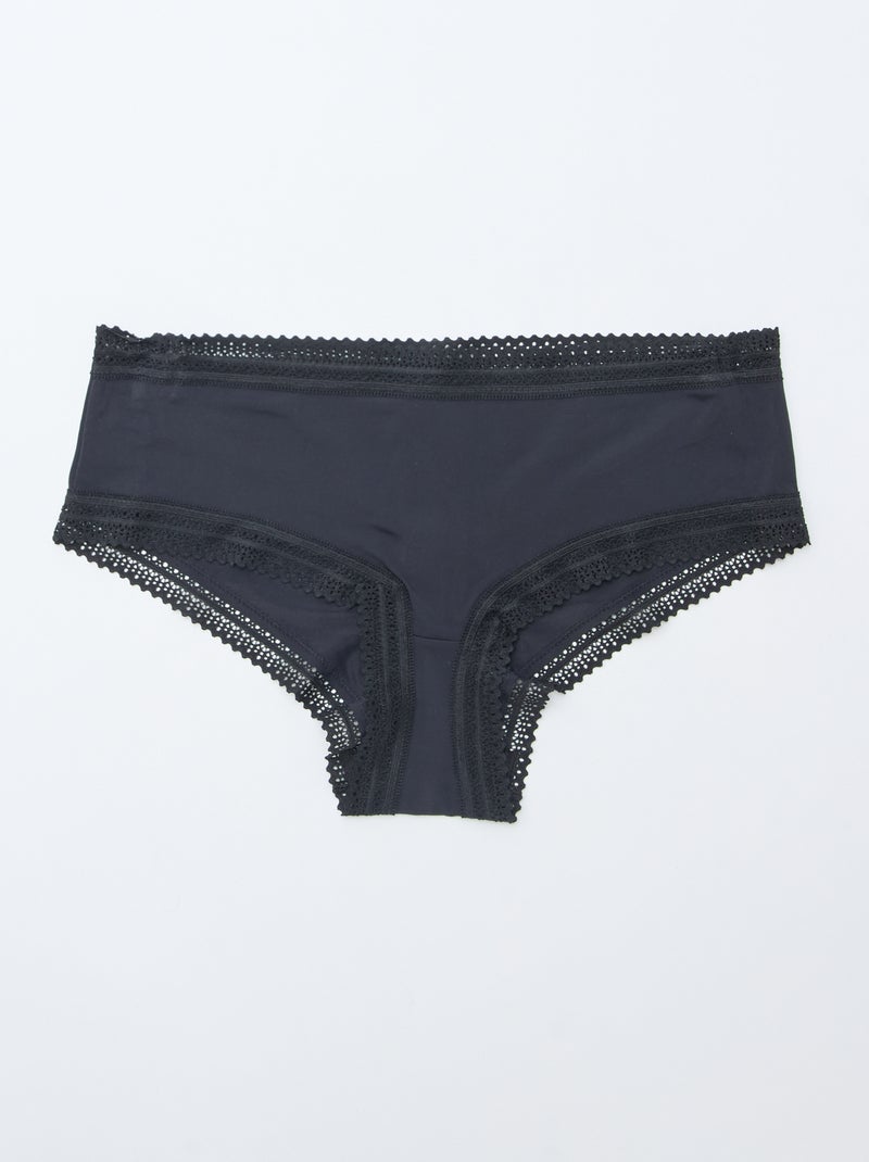 Lot de 3 shortys en microfibre imprimé Léopard - Kiabi