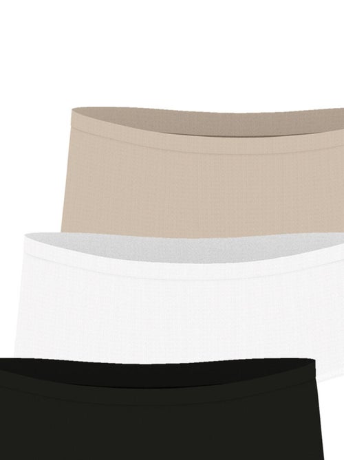 Lot de 3 shortys femme Ecopack Basic Athena - Kiabi