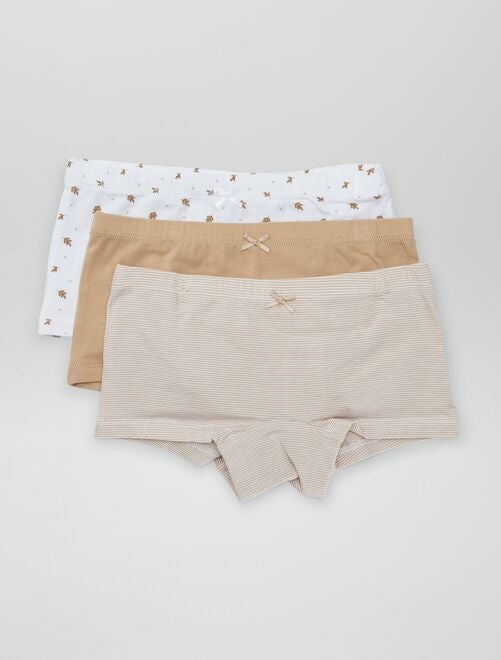 Lot de 3 shortys - Kiabi