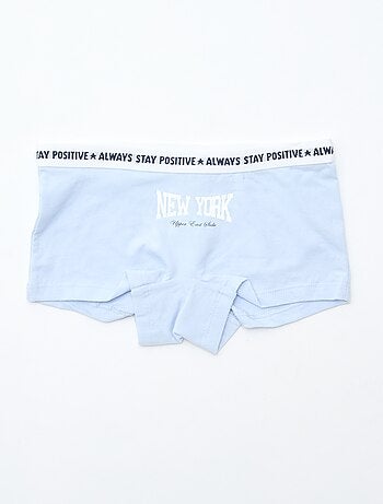 Lot de 3 shortys pour femme à motifs fantaisie