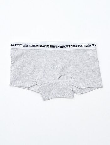 Lot de 3 shortys pour femme à motifs fantaisie