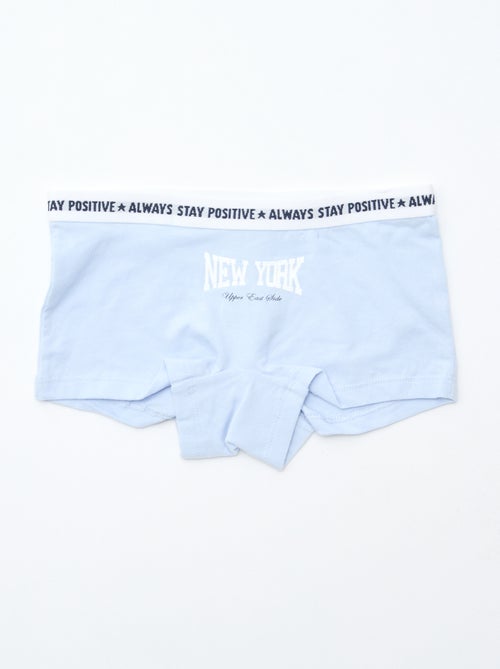 Lot de 3 shortys pour femme à motifs fantaisie - Kiabi