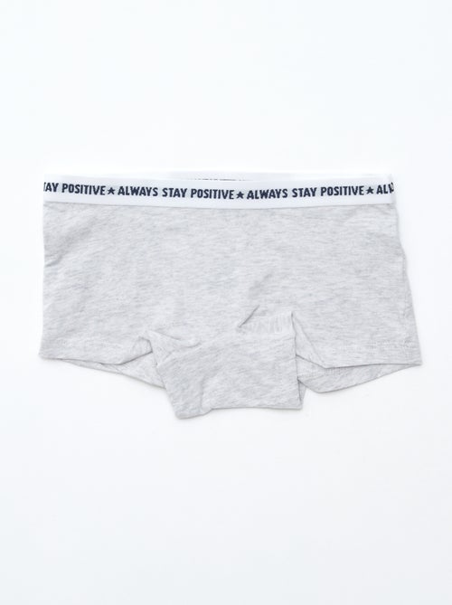 Lot de 3 shortys pour femme à motifs fantaisie - Kiabi