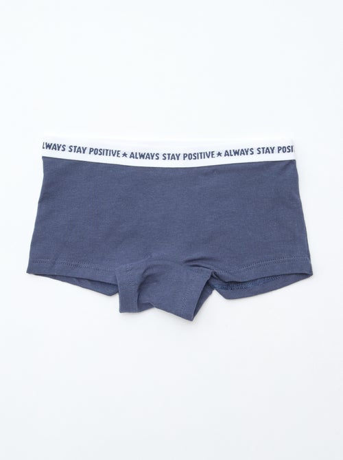 Lot de 3 shortys pour femme à motifs fantaisie - Kiabi