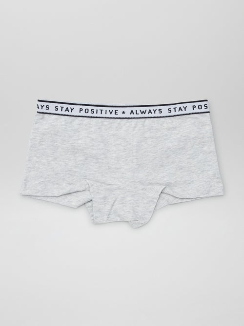 Lot de 3 shortys pour femme à motifs fantaisie - Kiabi