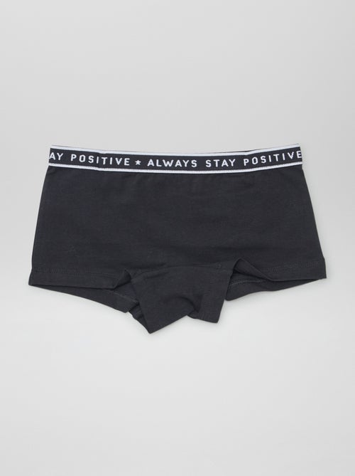 Lot de 3 shortys pour femme à motifs fantaisie - Kiabi