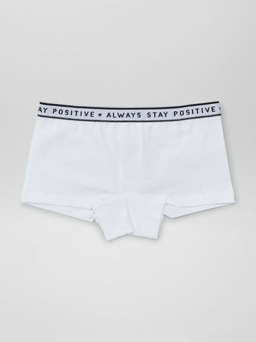 Lot de 3 shortys pour femme à motifs fantaisie - Kiabi