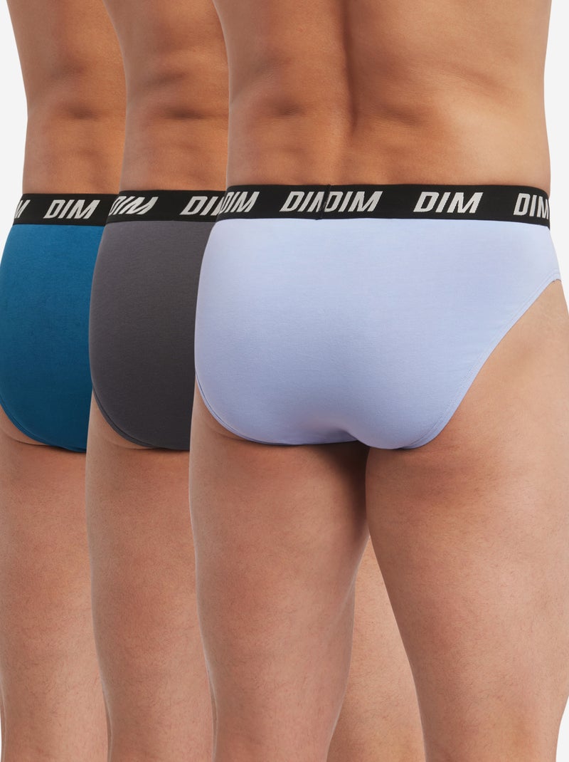 Lot de 3 slips à  thermorégulation Sport Bleu - Kiabi