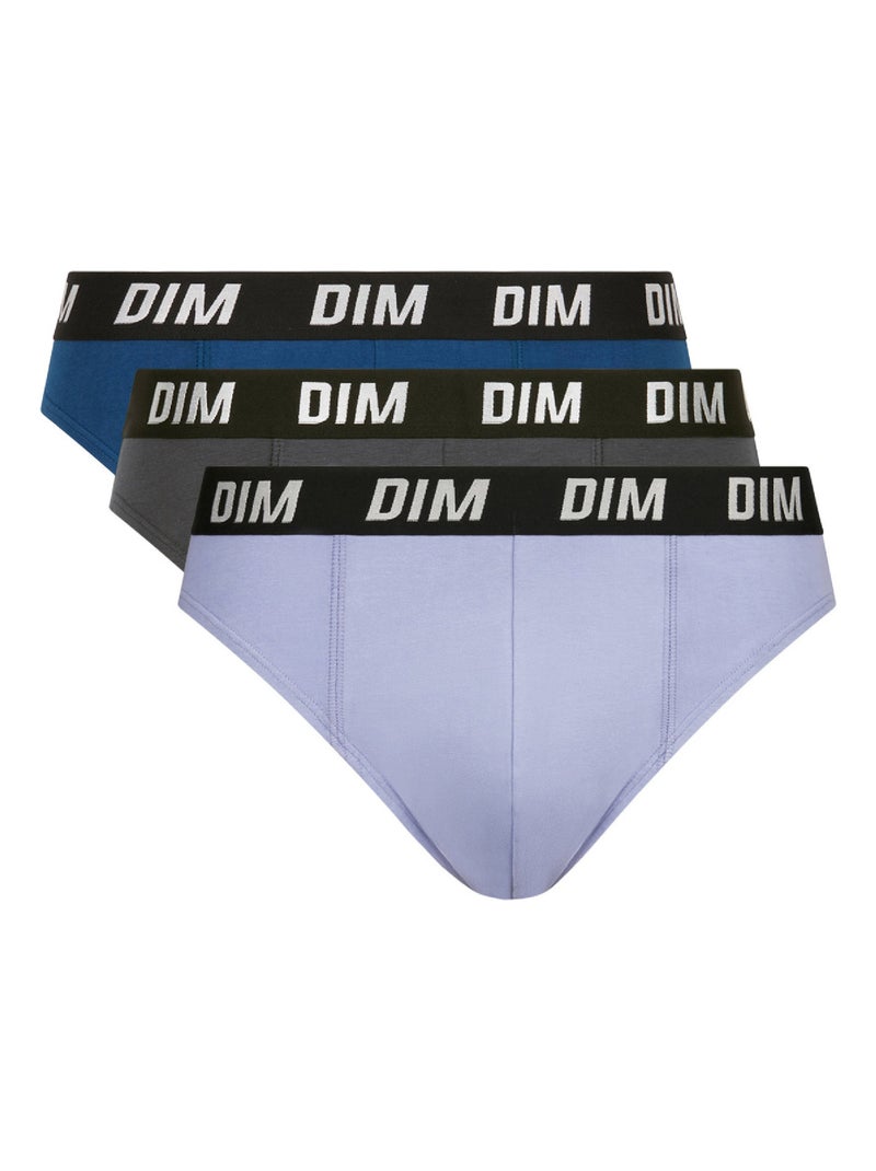 Lot de 3 slips à  thermorégulation Sport Bleu - Kiabi