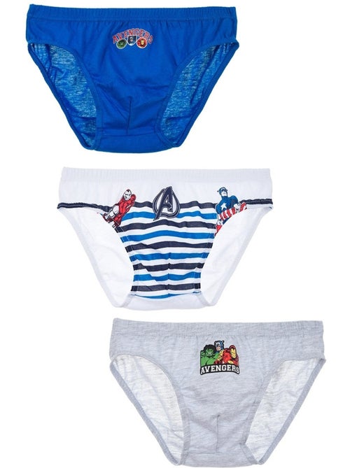 Lot de 3 slips avengers| licence officielle - Kiabi