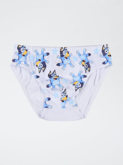 Lot de 3 slips 'Bluey' en coton - Kiabi