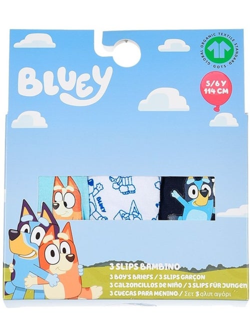 Lot de 3 slips bluey| licence officielle - Kiabi