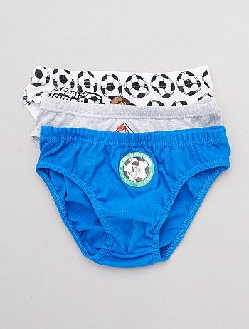 Lot de 3 slips 'Captain tsubasa'