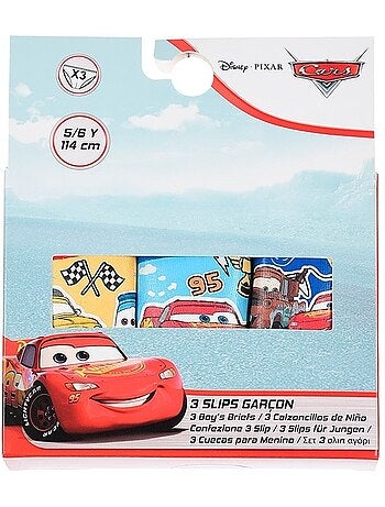 Lot de 3 slips cars| licence officielle