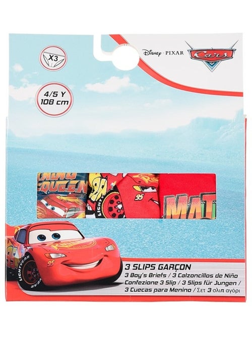 Lot de 3 slips cars| licence officielle - Kiabi Lot de 3 slips cars| licence officielle - Kiabi